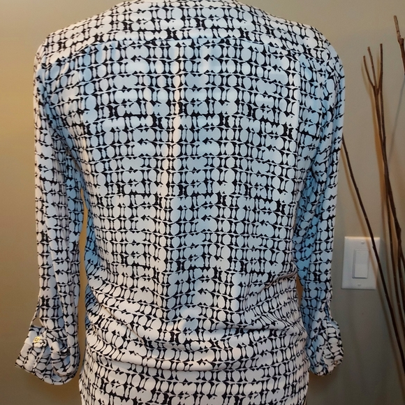 Marks and Spencer Collection B&W Blouse - Picture 3 of 8